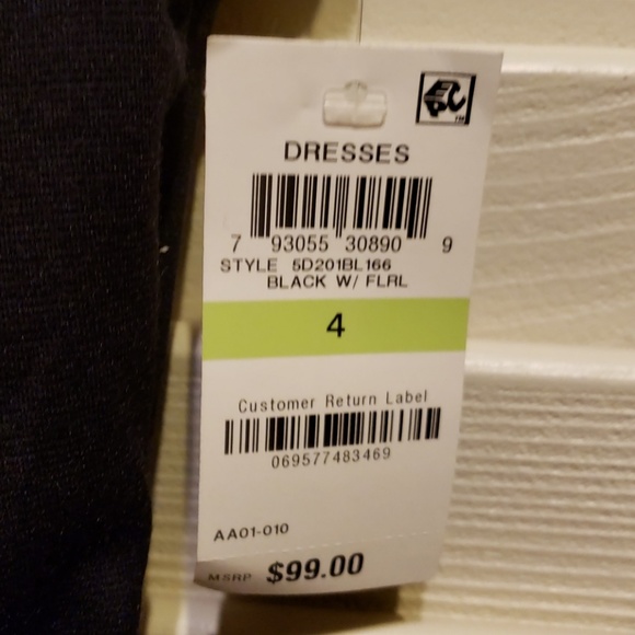 I N C RED FLORAL PRINT DRESS - Picture 4 of 8